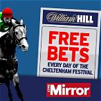 william hill cheltenham free bet